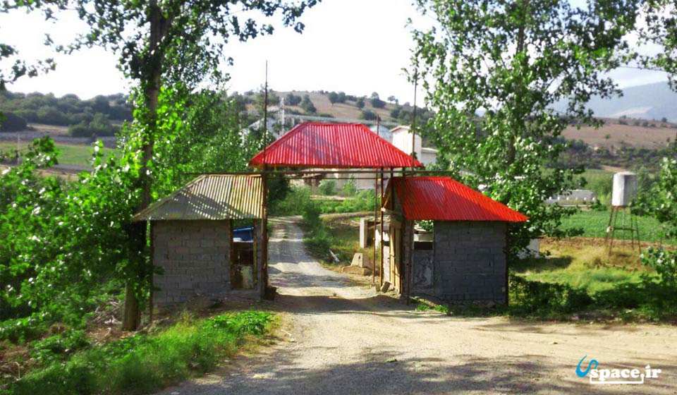 نمای ورودی اقامتگاه بوم گردی نگین کیاسر- مازندران- ساری- کیاسر